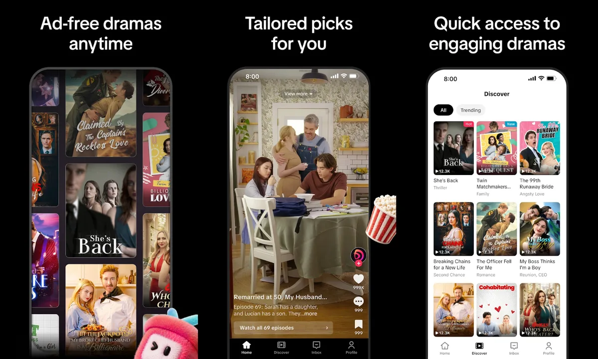TikTok’s new PineDrama app brings short vertical dramas to your phone
